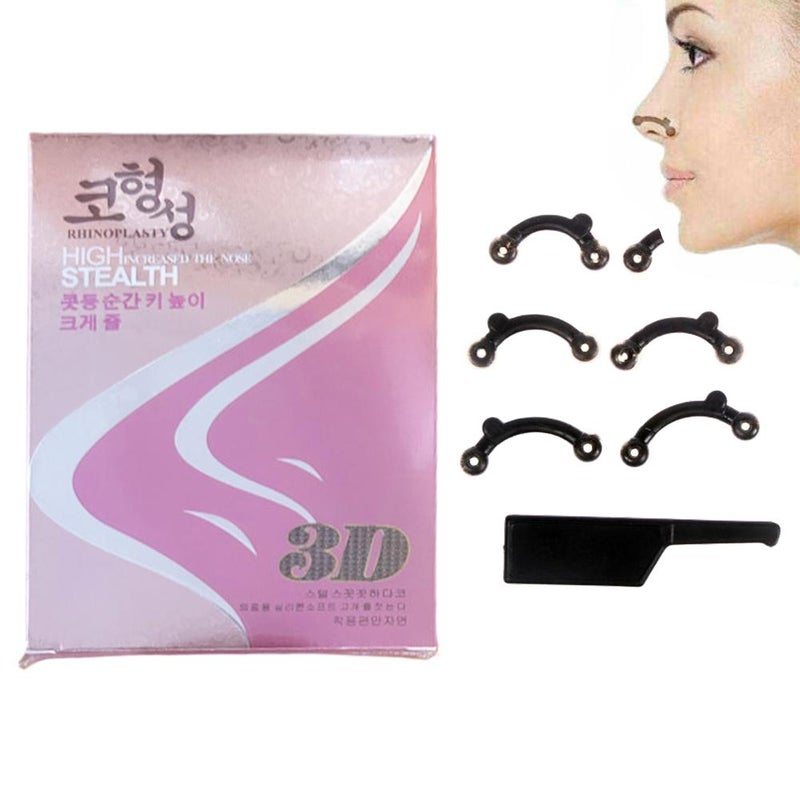 3D Invisible Nose Lifting and Shaping Device, Nose Augmentation Device, Nose Wing Reduction Device, Nose Clip Device